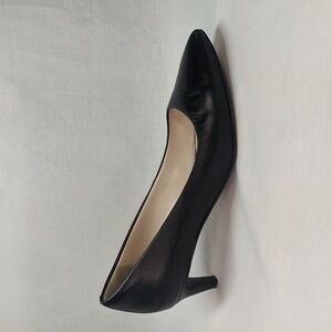 Cole Haan Amelia Black LeatherCole Haan Amelia Black Leath Pump 2" Heel, Size 6B